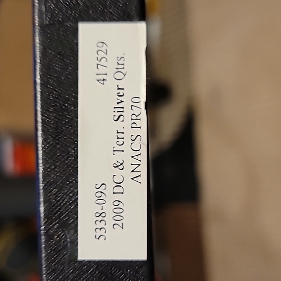 Set of 6 2009 Silver Territory Quarters. Graded PR70. HIGHEST GRADE POSSIBLE. - Picture 10 of 11